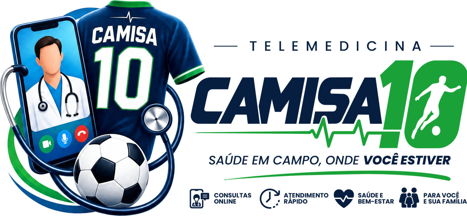 Telemedicina Camisa10 — saúde em campo, onde você estiver